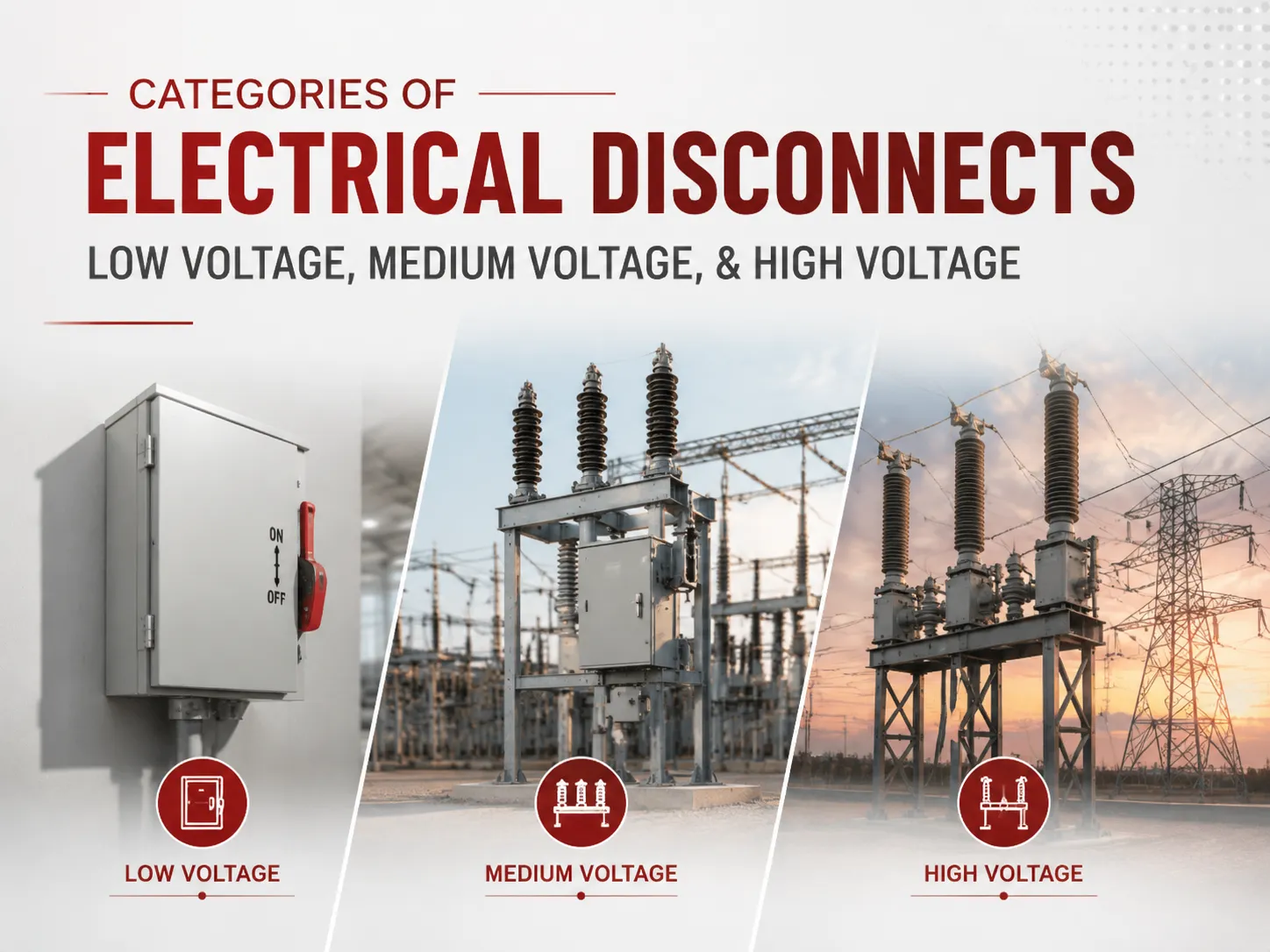 Categories of Electrical Disconnects