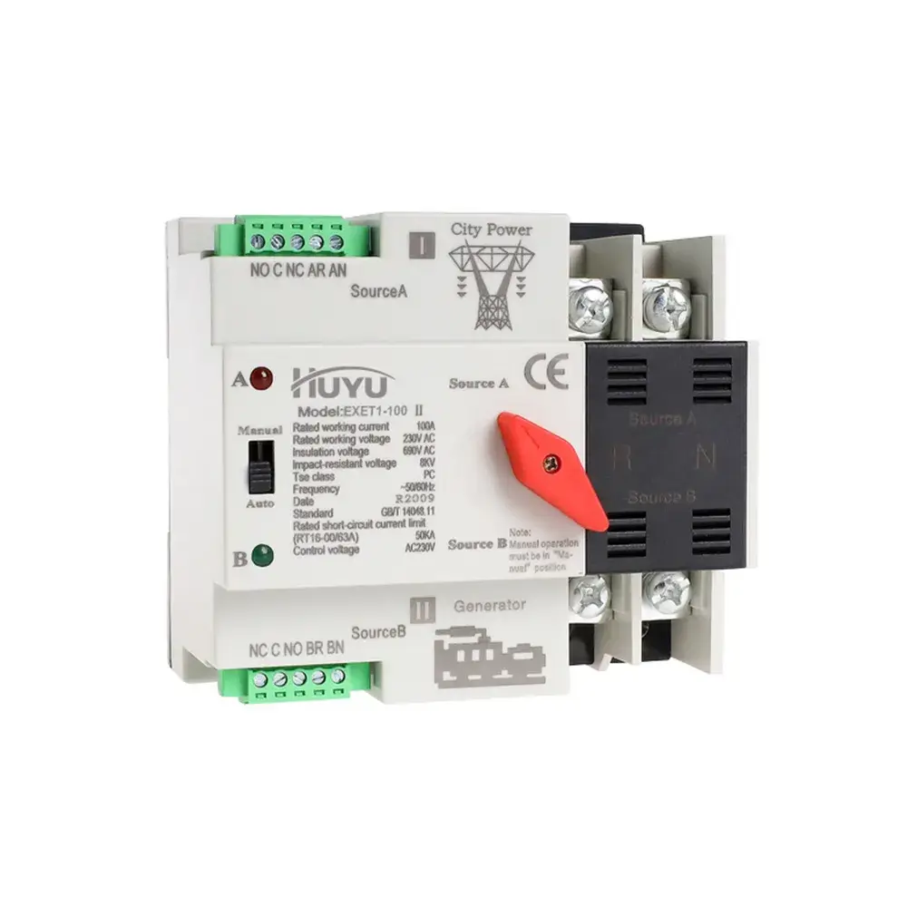 EXET1-100 100 Amp Automatic Transfer Switch