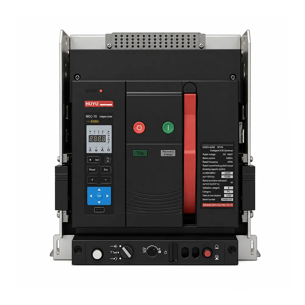 EXW3 Air Circuit Breaker - 1600A 1250A 2500A 6300A