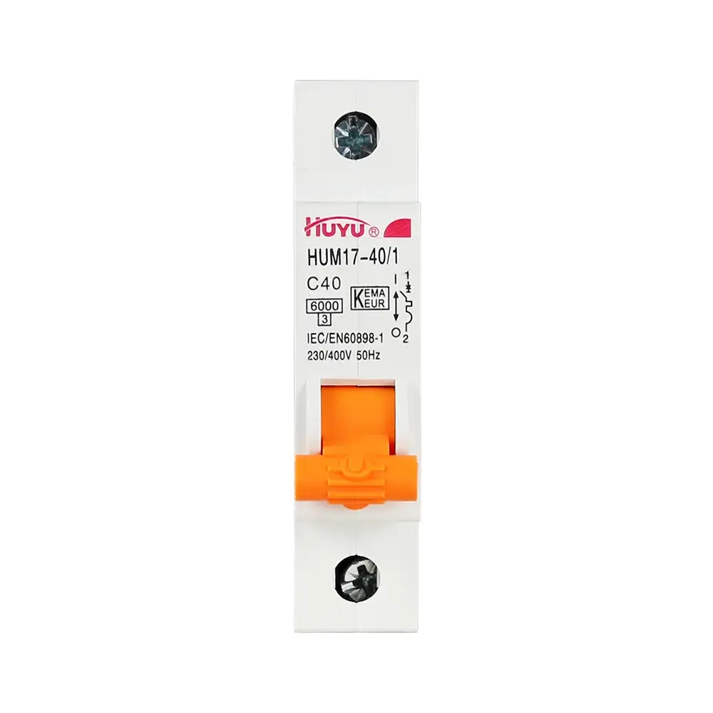 HUM17-40 MCB Electrical - 1P to 4P,6A-40A,Type B & C