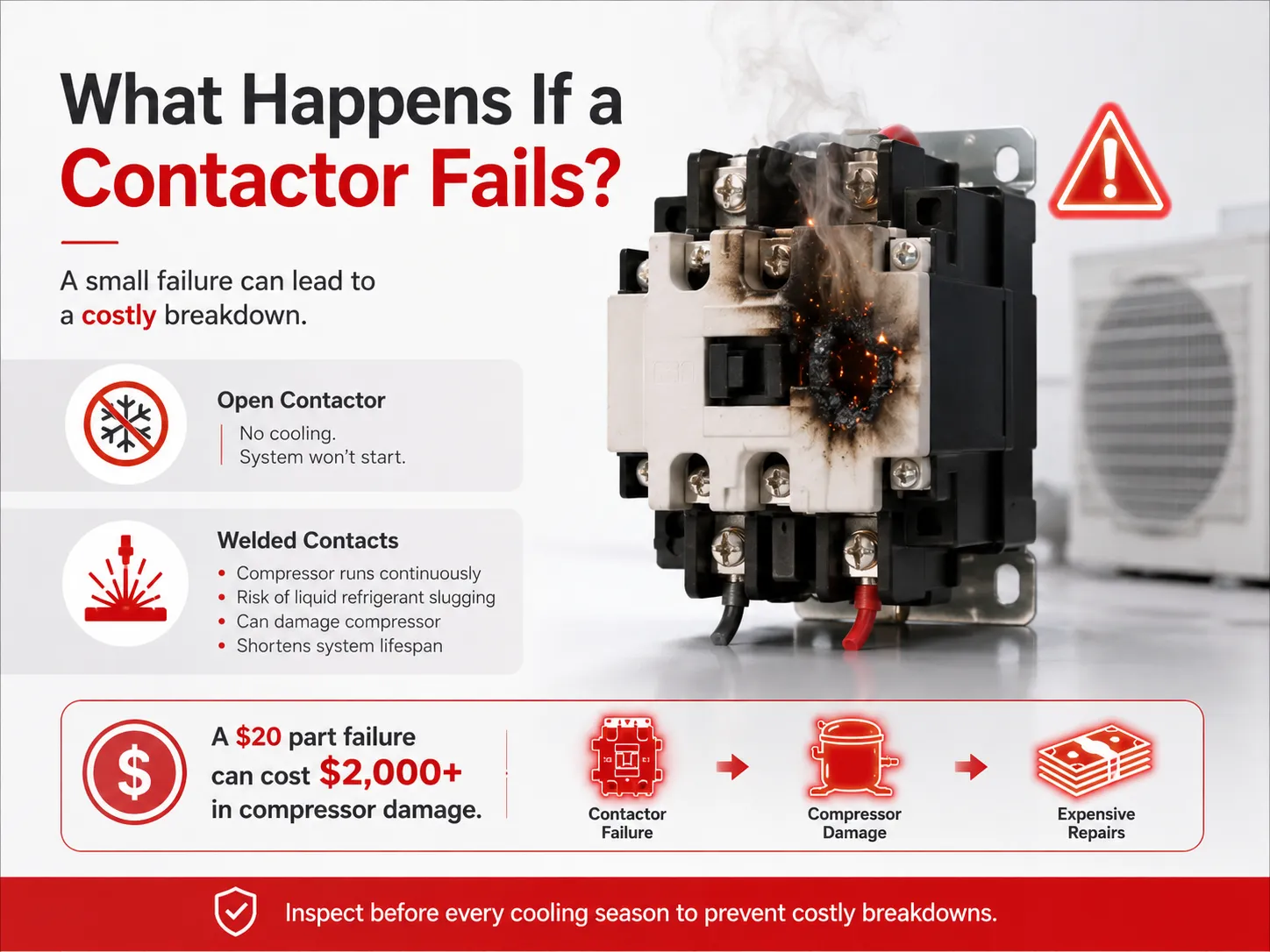 What Happens If a Contactor Fails