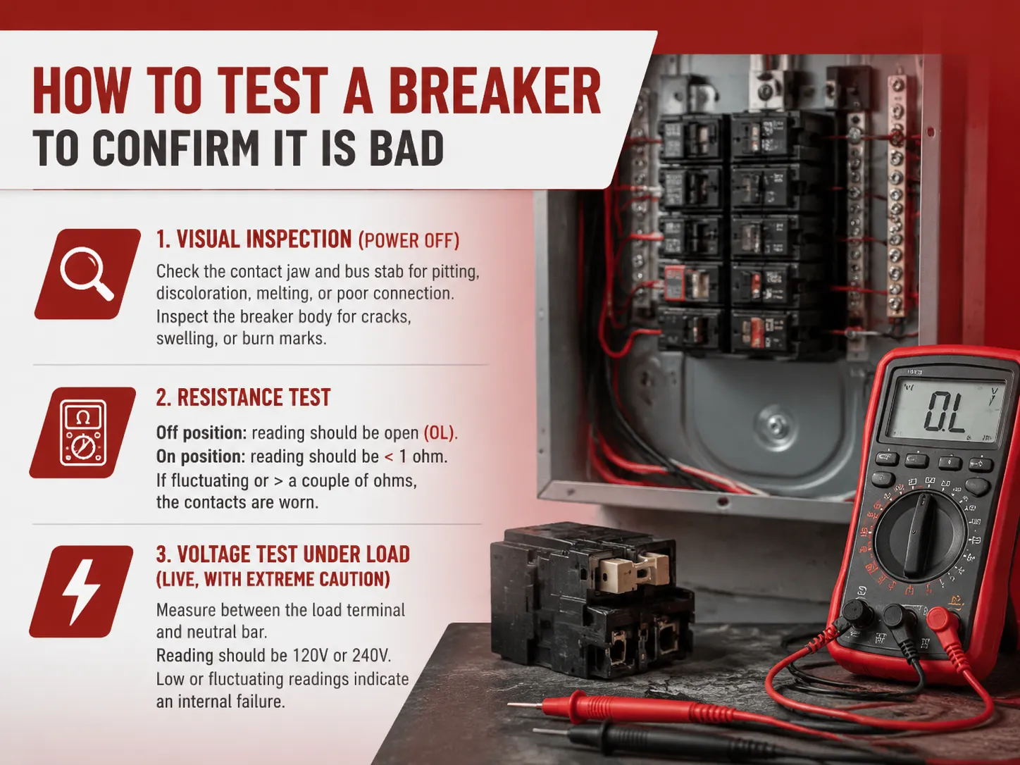 How to Test a Breaker to Confirm It Is Bad