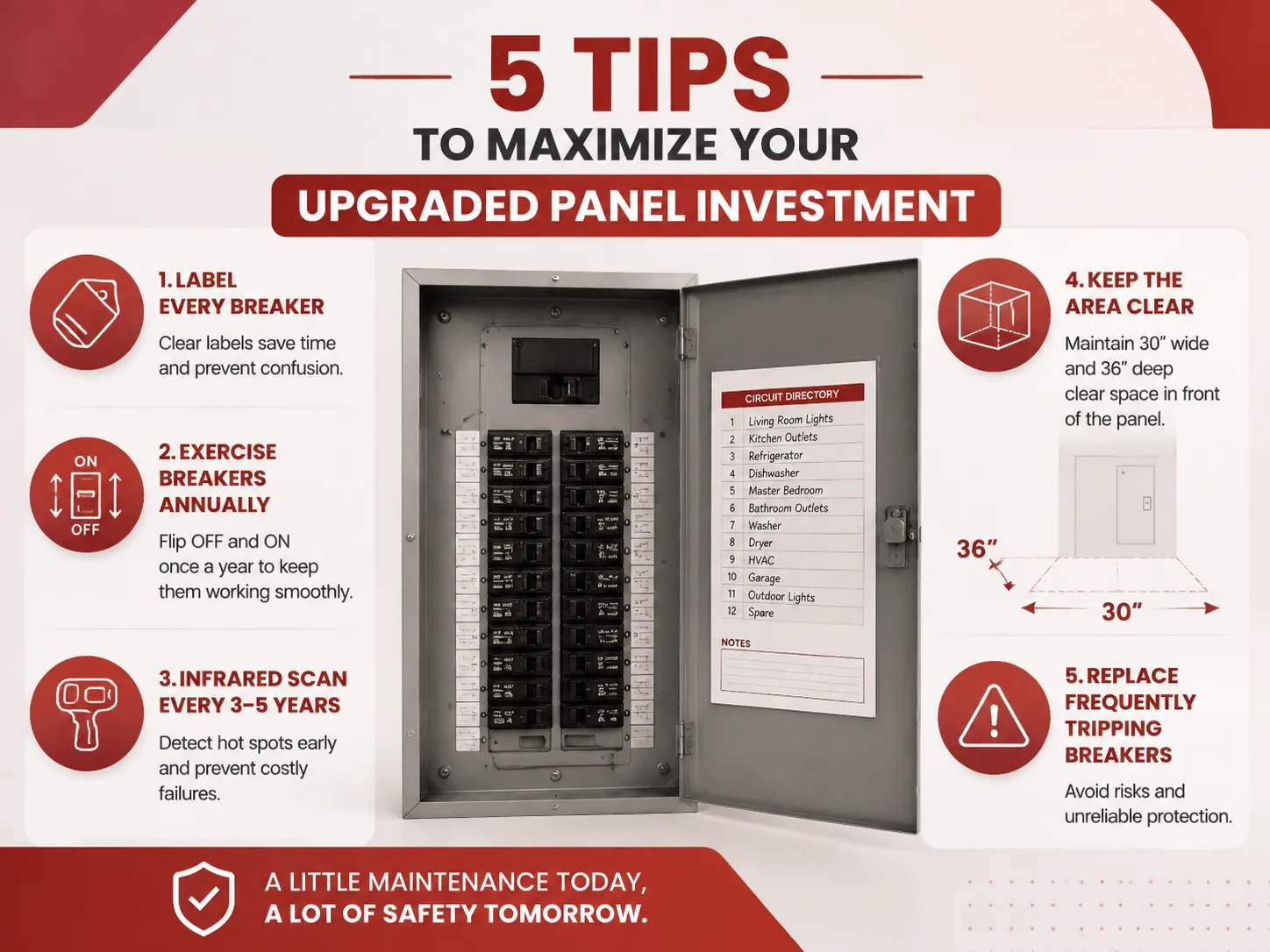 Installation and Maintenance Tips for an Upgraded Panel