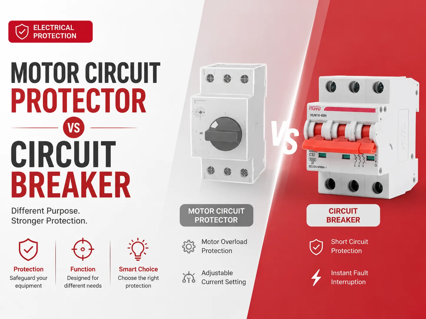Motor Circuit Protector vs Circuit Breaker