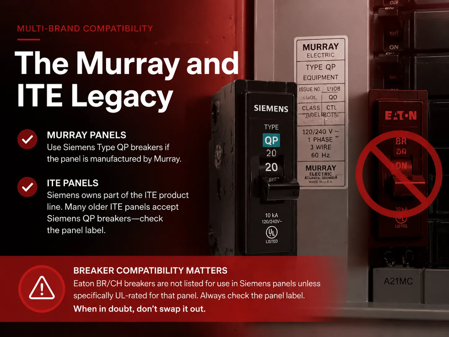 Multi‑Brand Compatibility The Murray and ITE Legacy