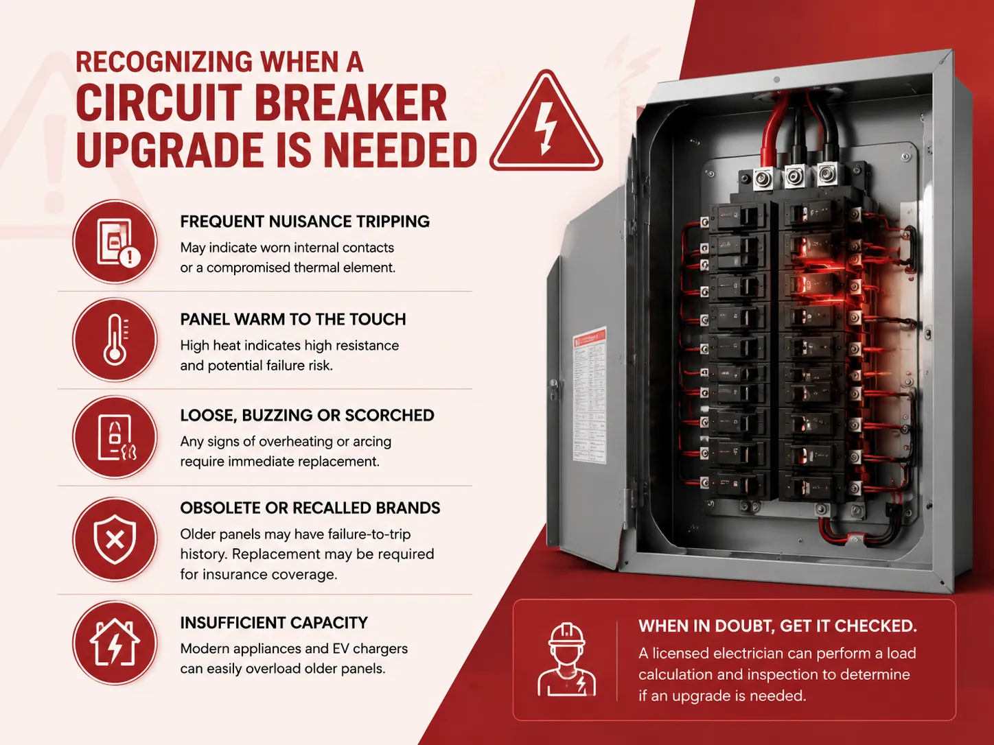 Recognizing When a Circuit Breaker Upgrade Is Needed