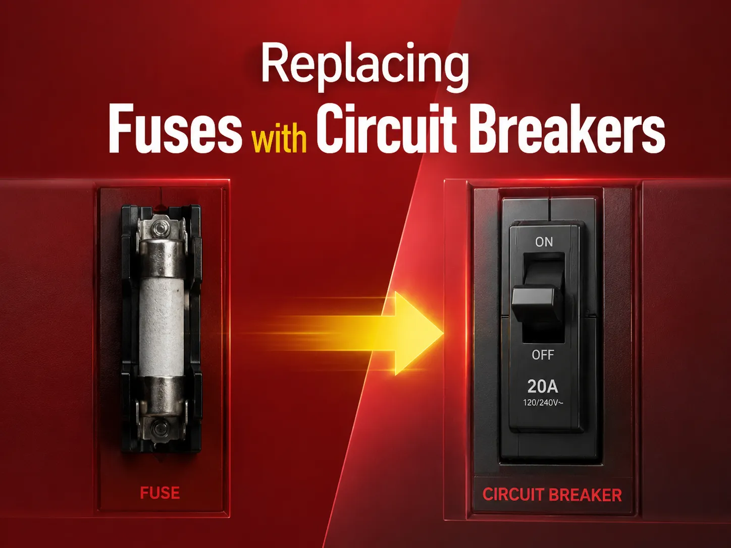 Replacing Fuses with Circuit Breakers