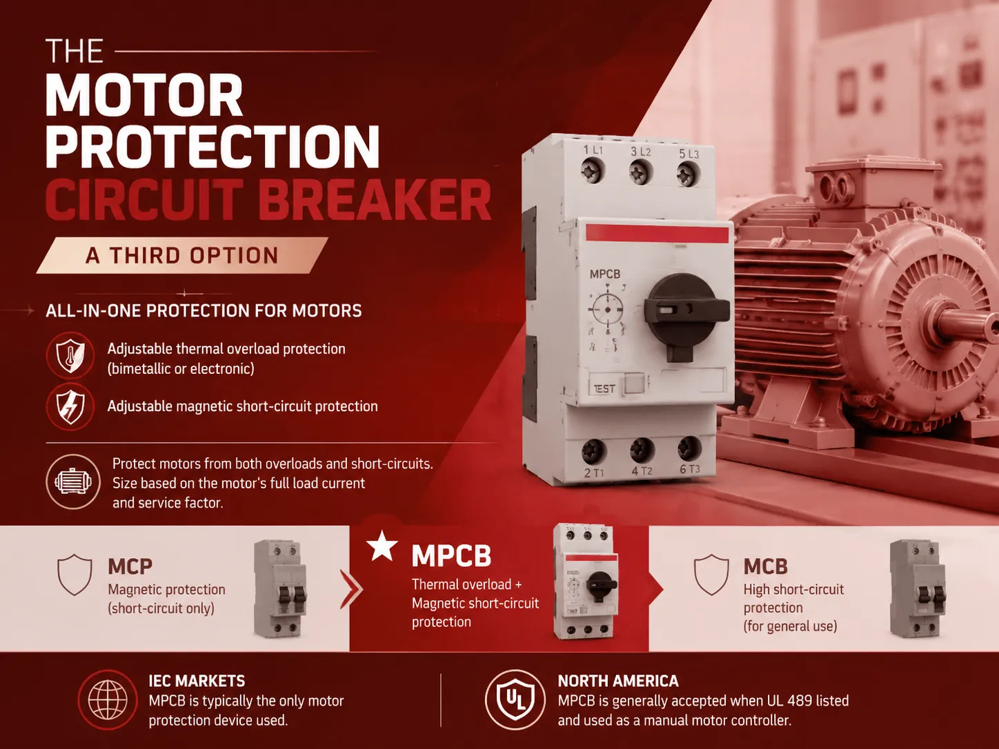 The Motor Protection Circuit Breaker