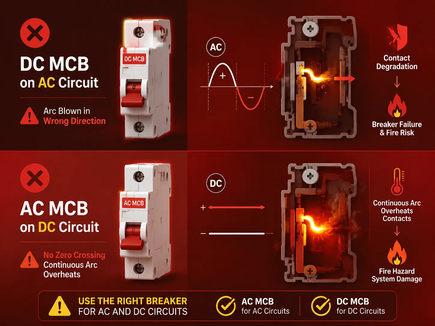 What Happens When the Wrong Breaker Is Used