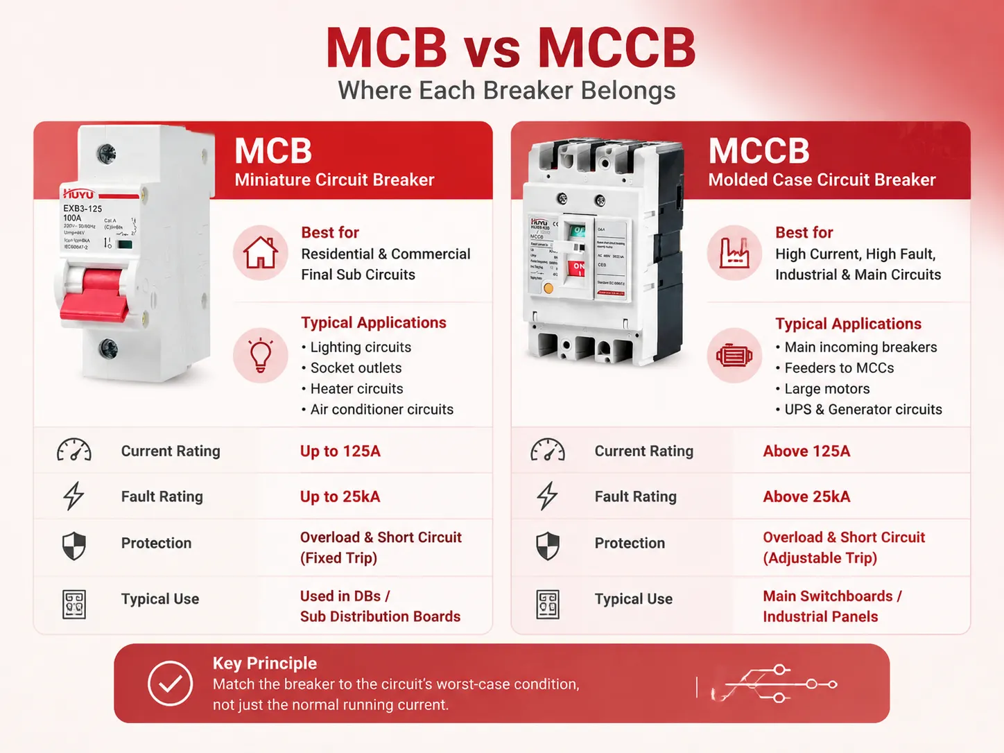 Where Each Breaker Belongs Application Scenarios