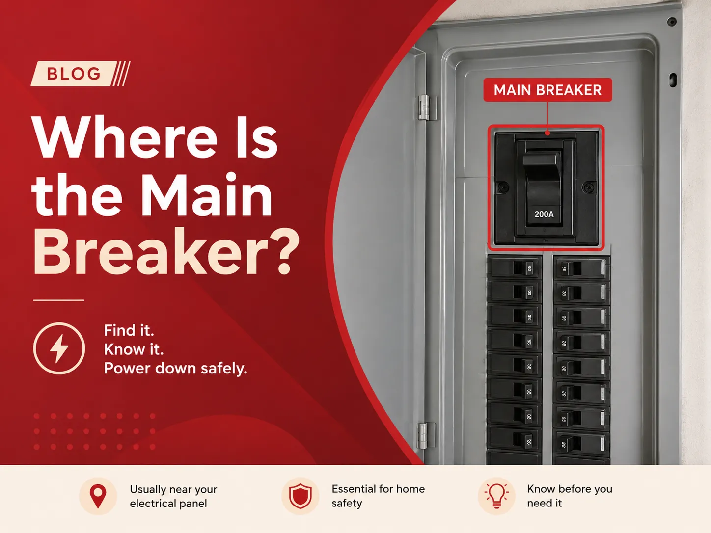 Where Is the Main Breaker Located
