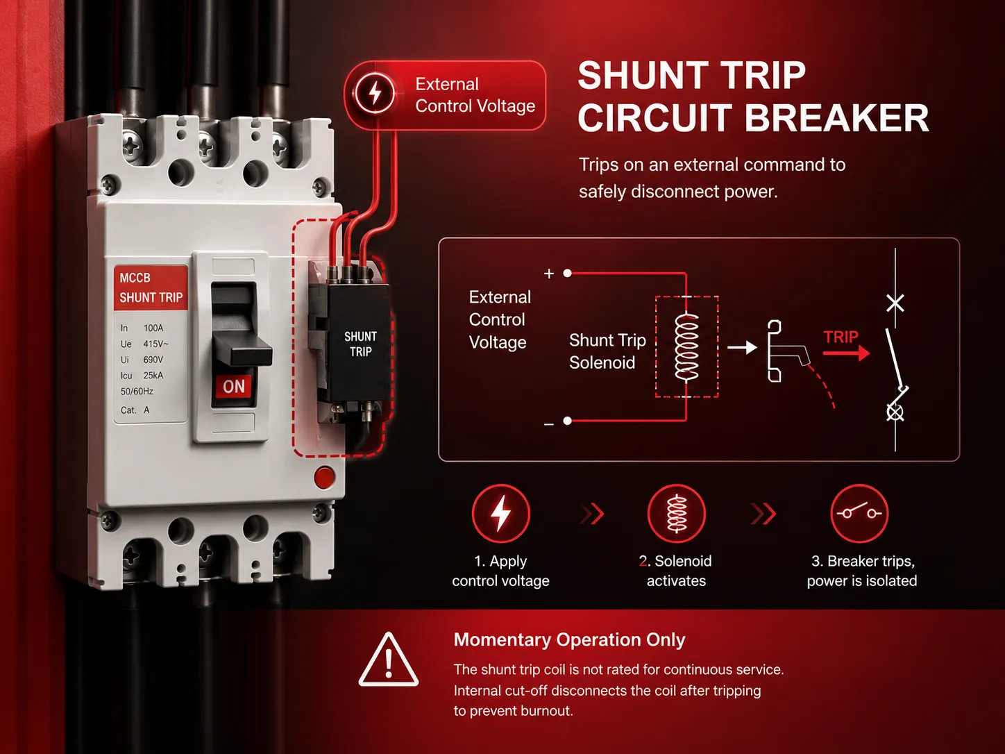 A Breaker That Trips on an External Command