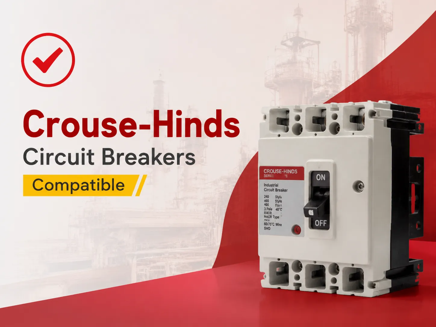 Crouse‑Hinds Circuit Breakers Compatible