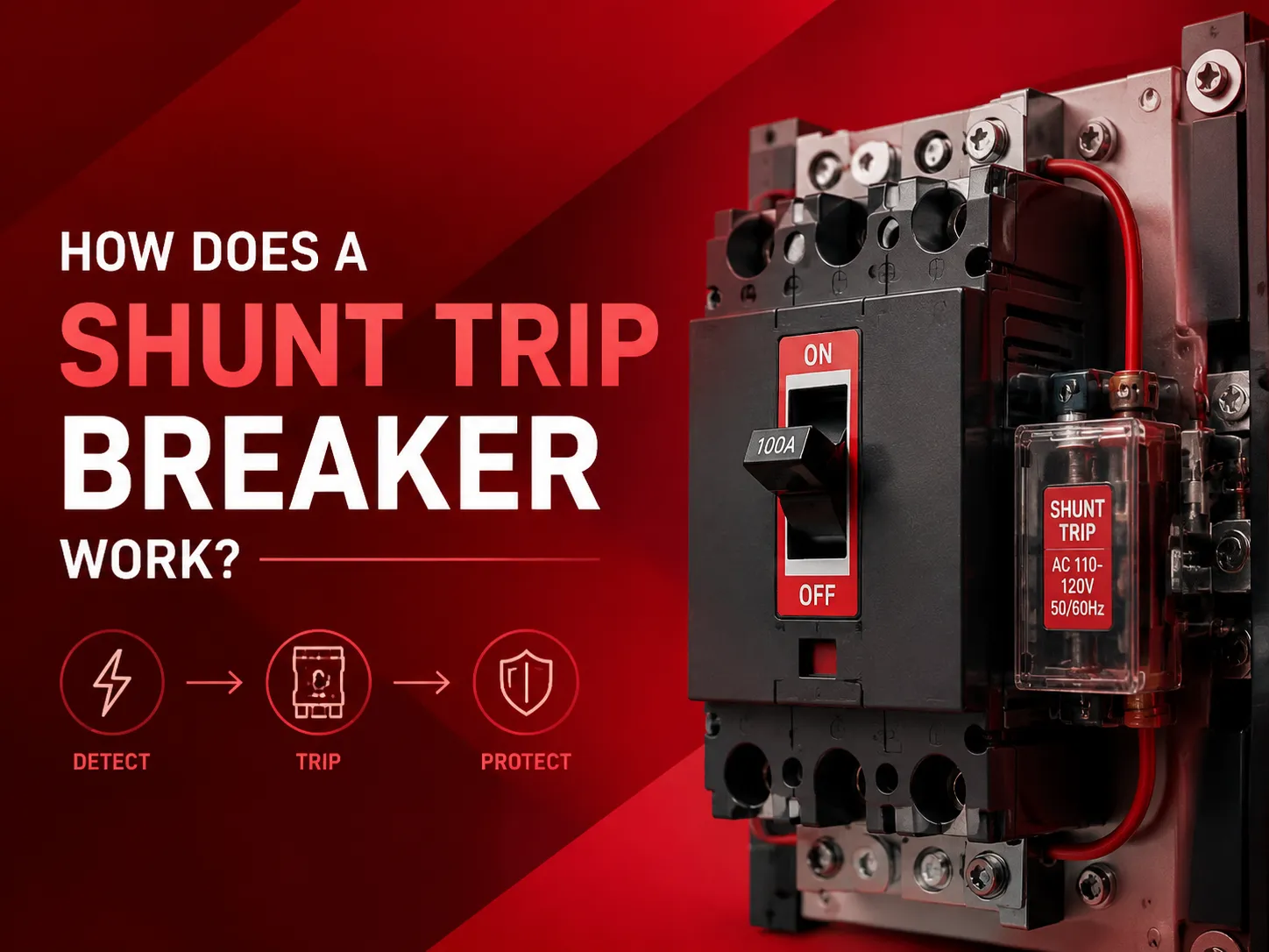 How Does a Shunt Trip Breaker Work