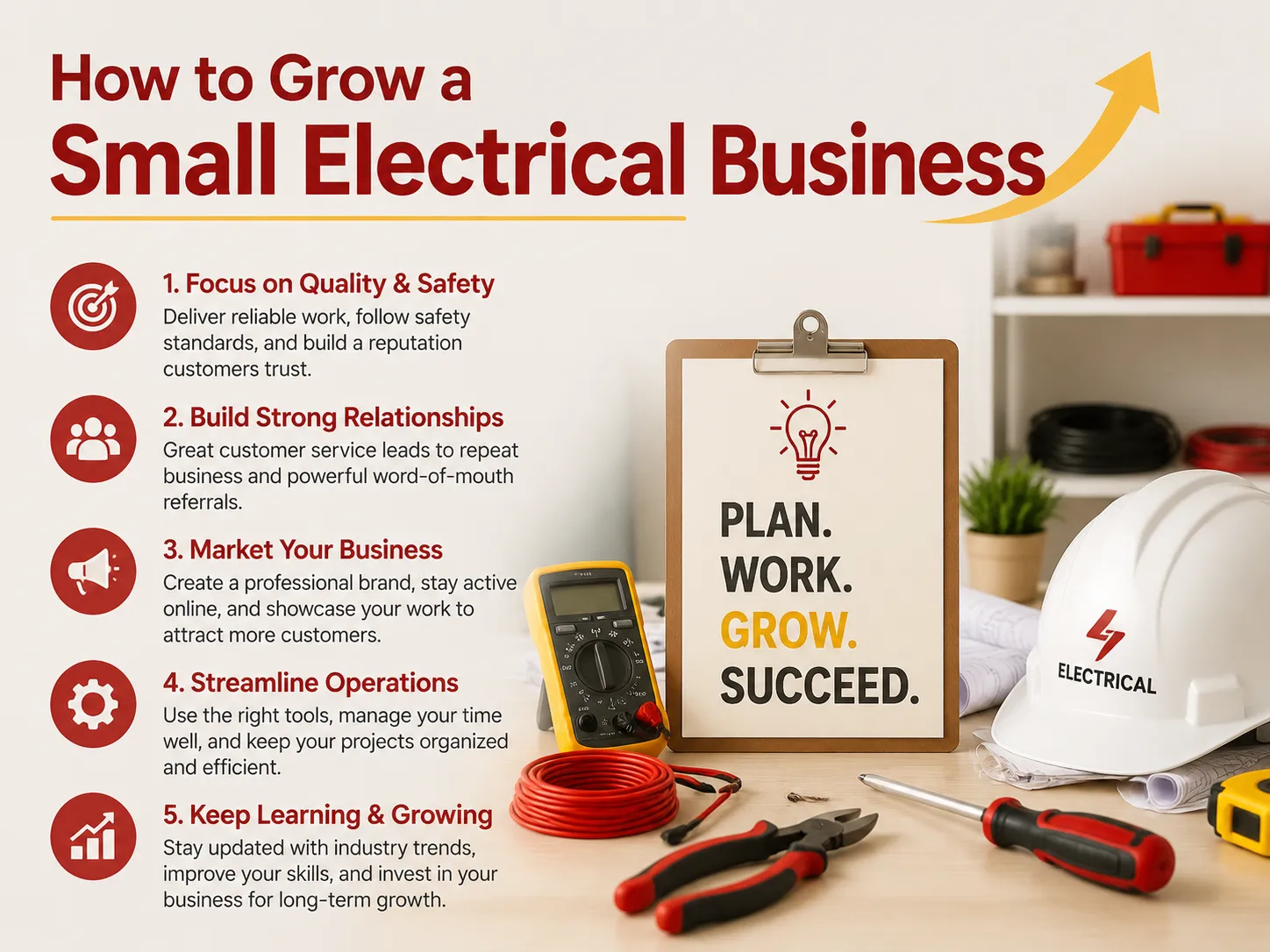 How to Grow a Small Electrical Business