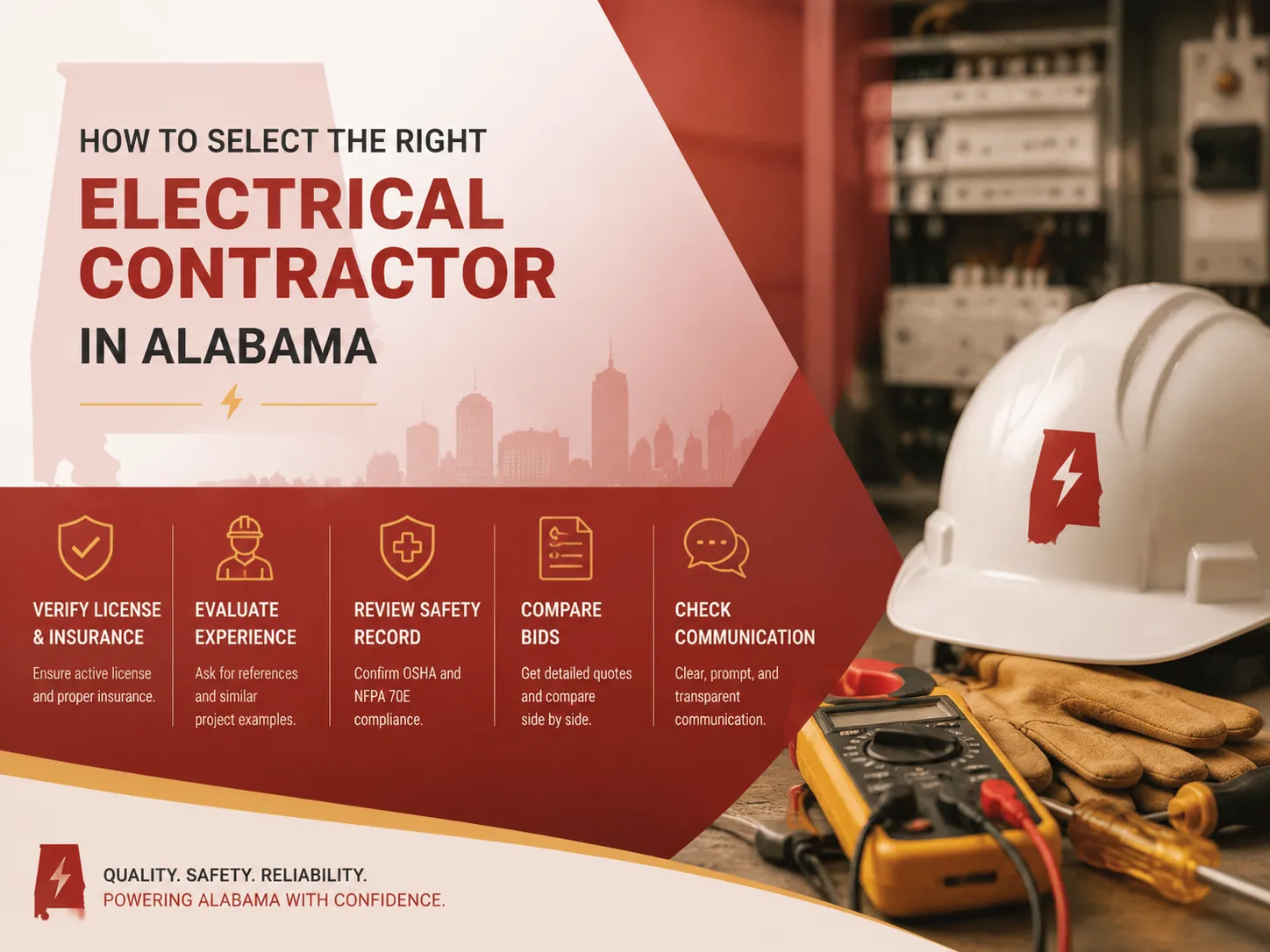 How to Select the Right Electrical Contractor in Alabama