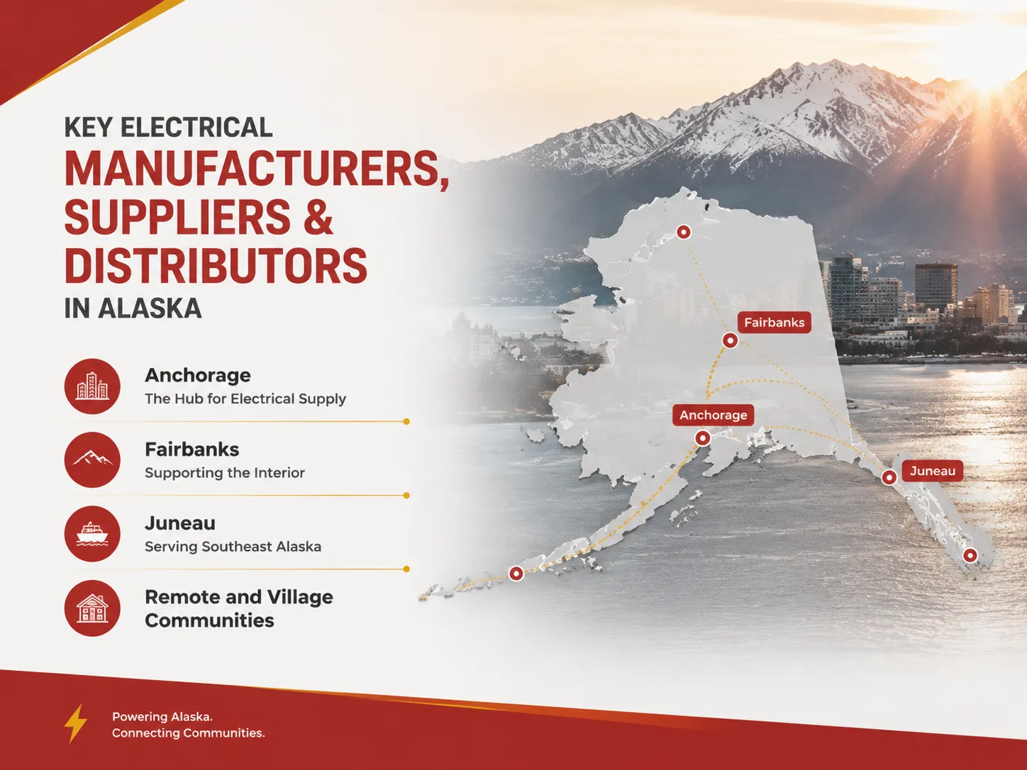 Key Electrical Manufacturers, Suppliers, and Distributors in Alaska