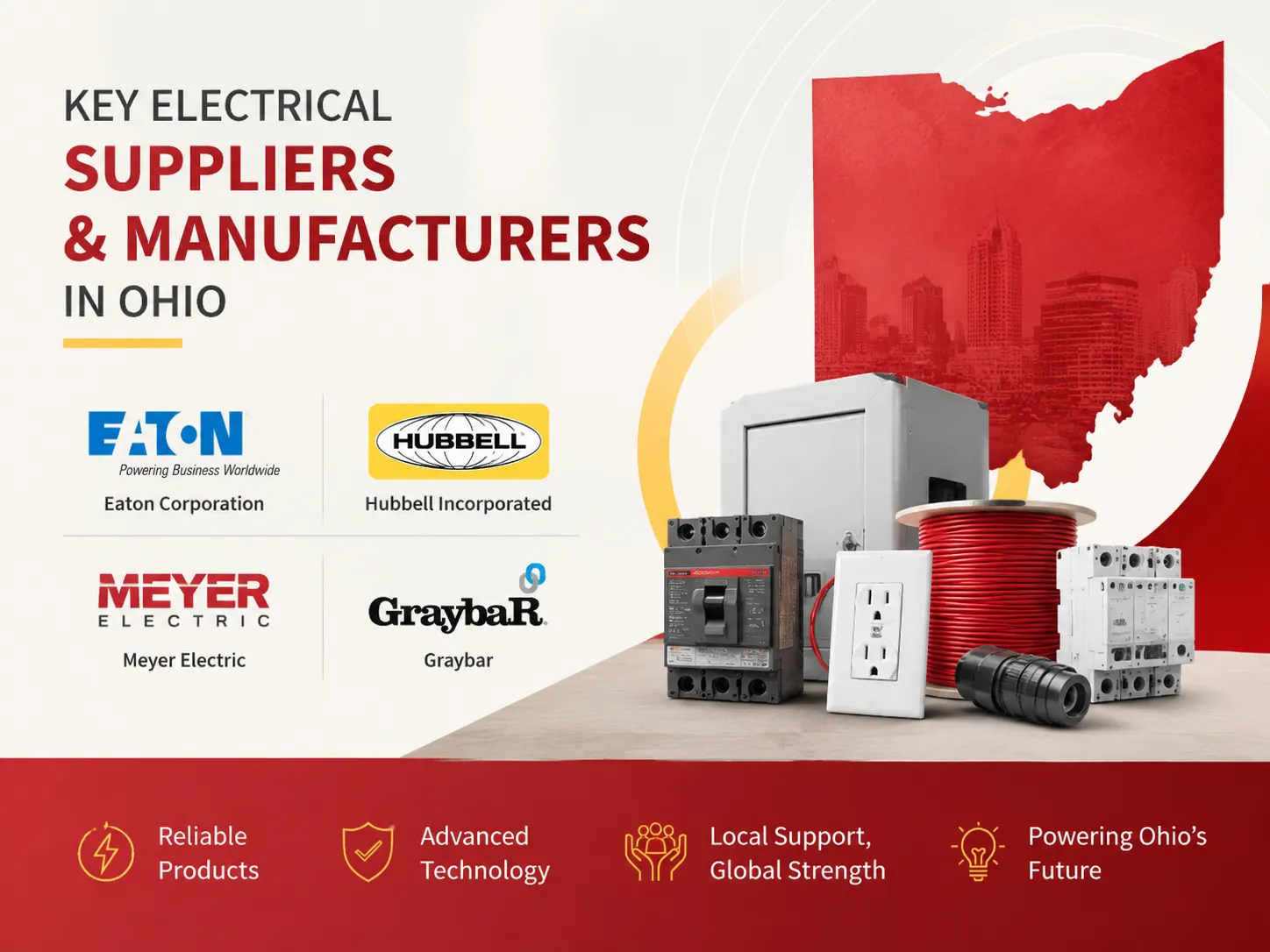 Key Electrical Suppliers and Manufacturers in Ohio