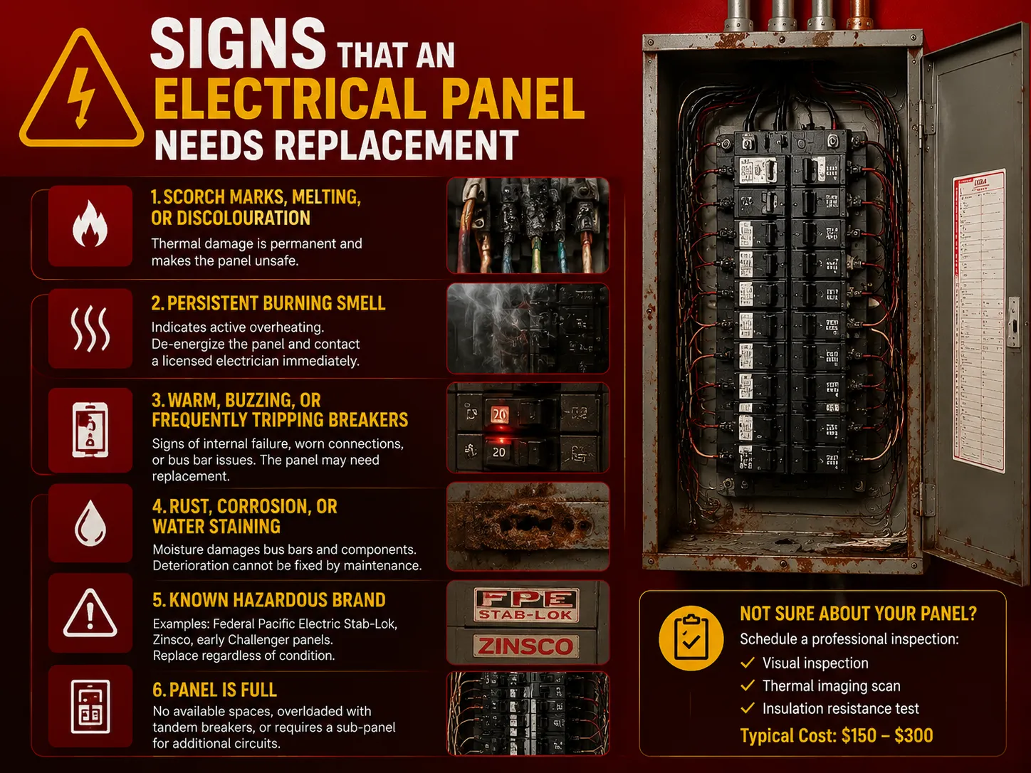 Signs That an Electrical Panel Needs Replacement