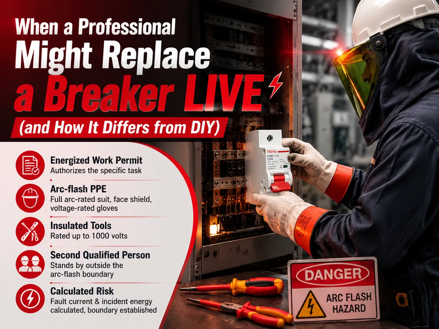 When a Professional Might Replace a Breaker Live