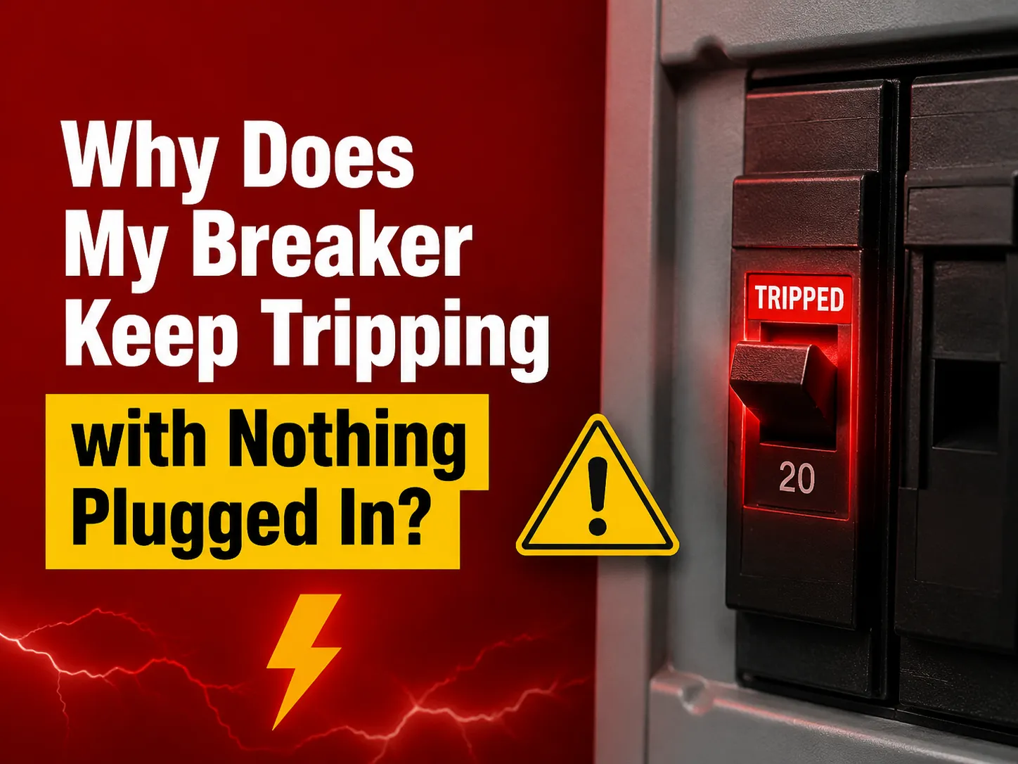 Why Does My Breaker Keep Tripping with Nothing Plugged In