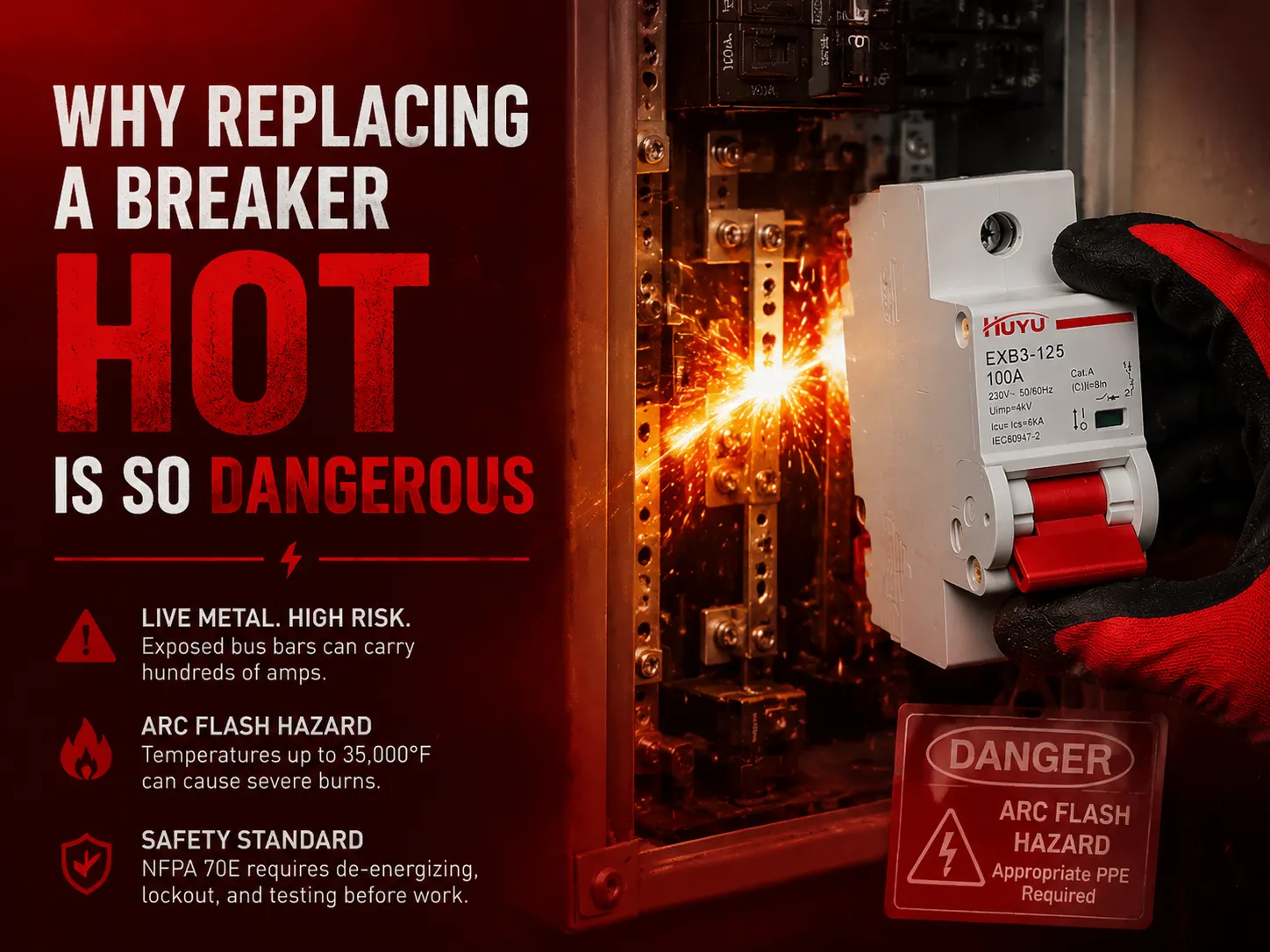 Why Replacing a Breaker Hot Is So Dangerous