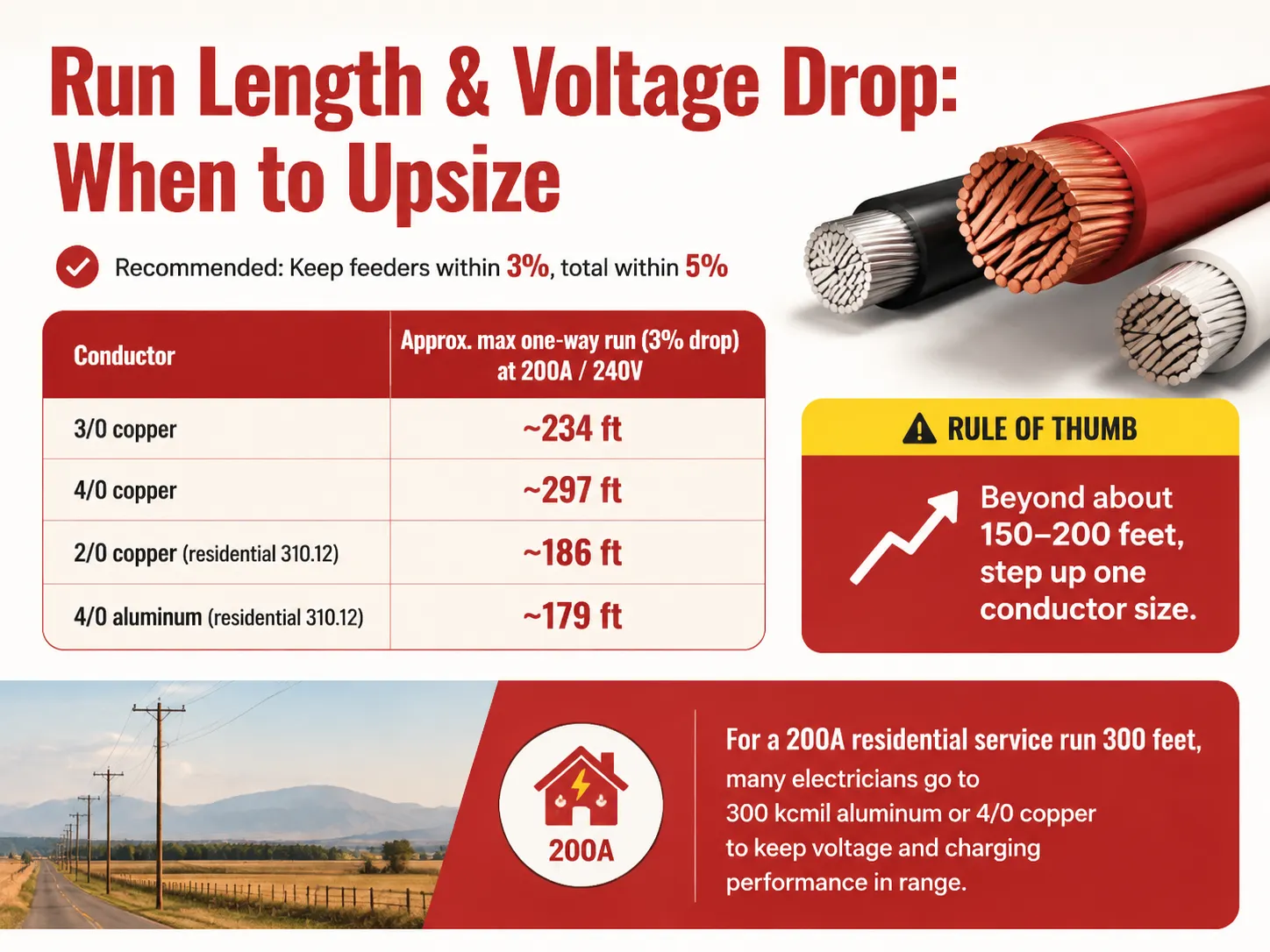 Run Length & Voltage Drop