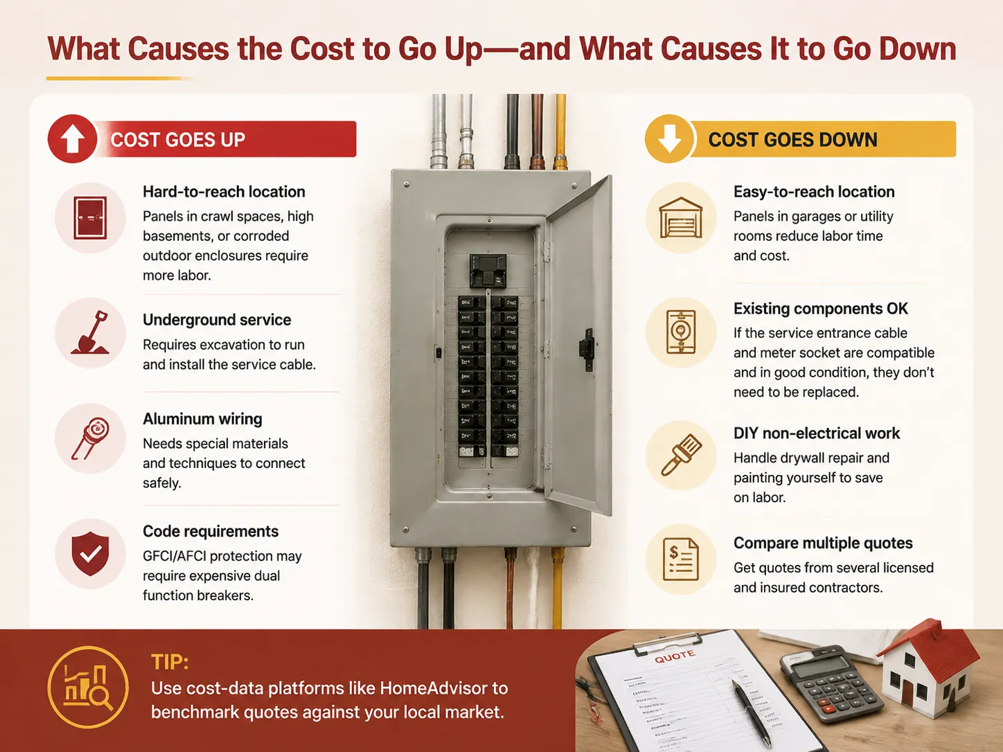 What Causes the Cost to Go Up—and What Causes It to Go Down