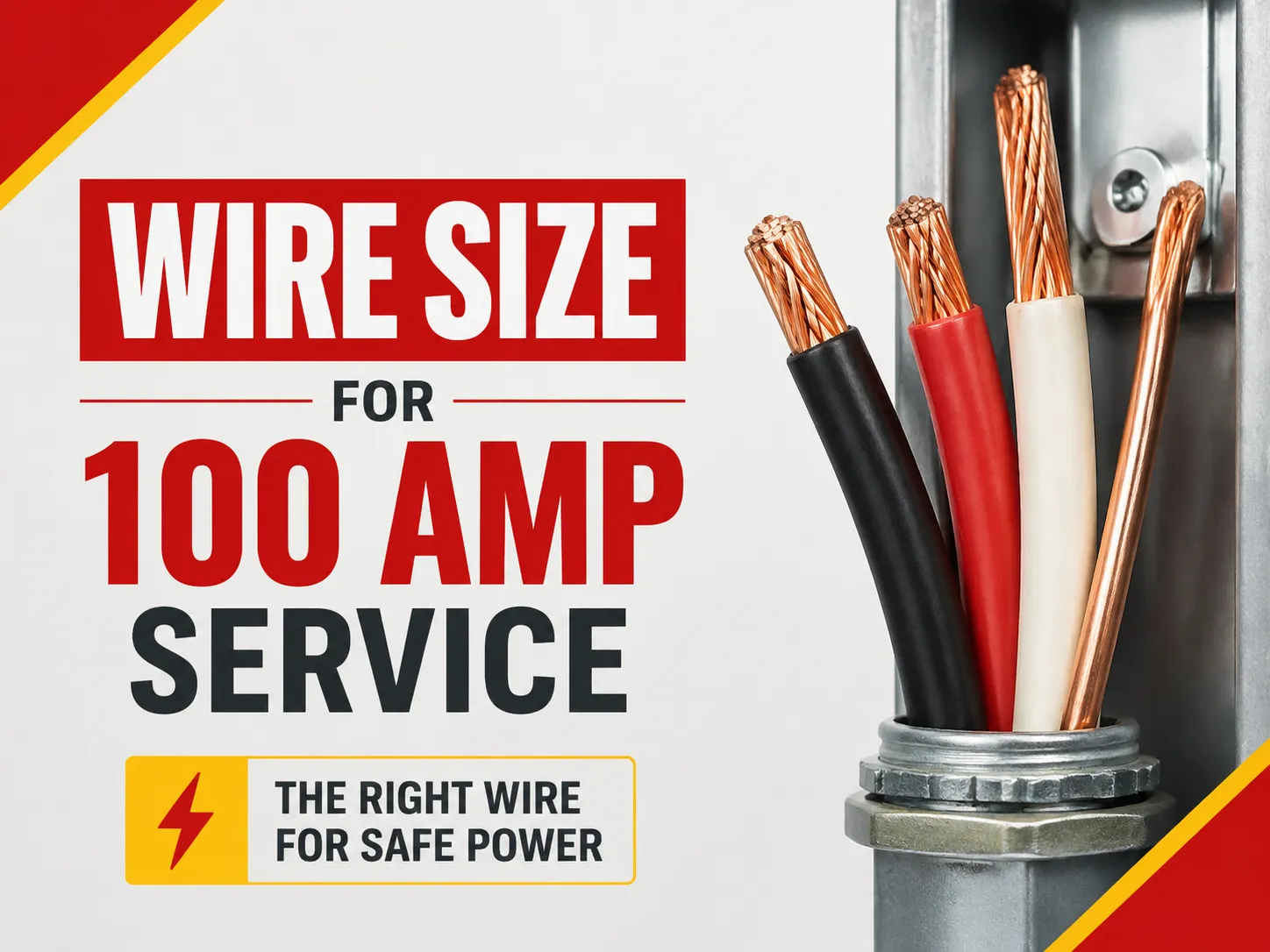 Wire Size for 100 Amp Service