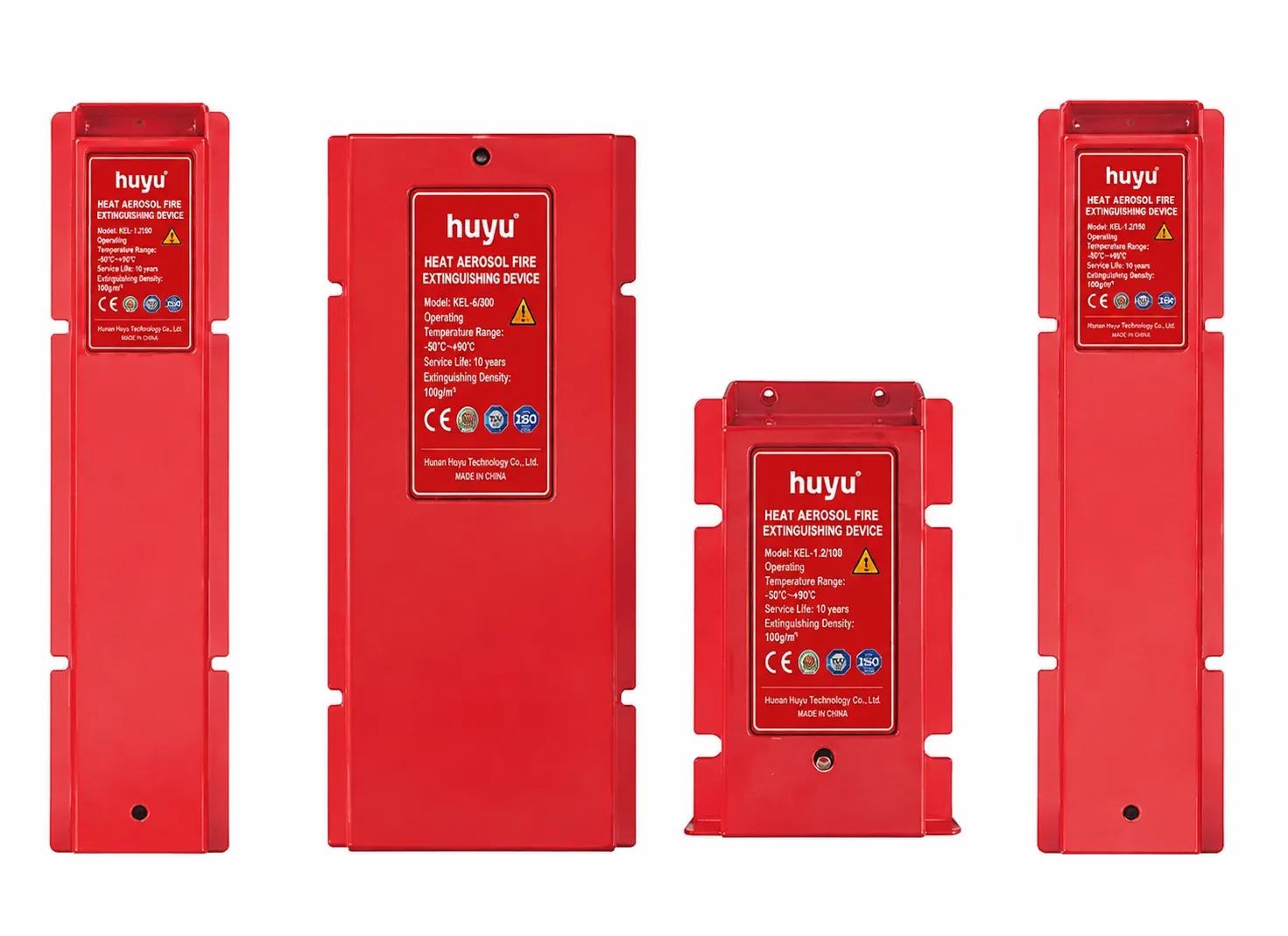 EXFP7 Red Strip Series Dual-Activation Aerosol Fire Extinguisher