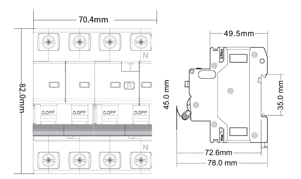 AFDD7LE-63 arc fault detection device production and testing at the OEM factory