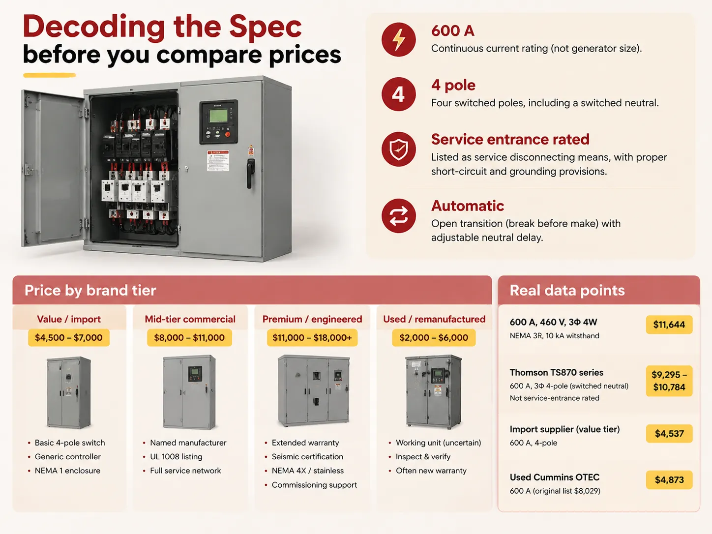 Decoding the spec before you compare prices