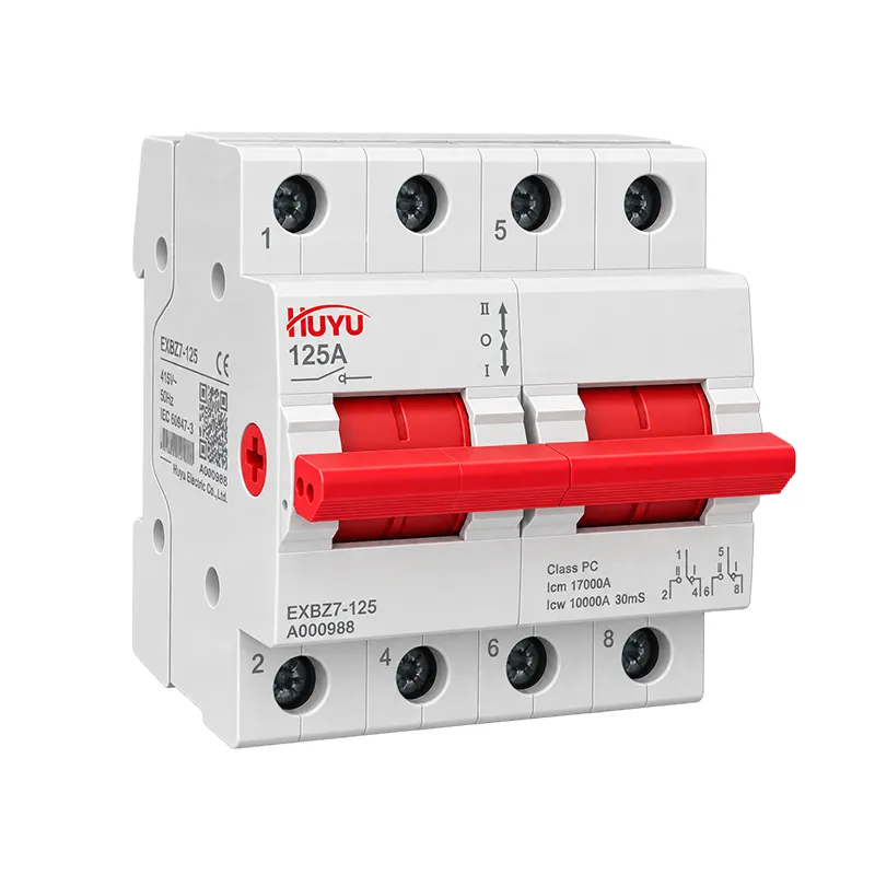 EXBZ7-125 switch disconnector 125A manual transfer switch