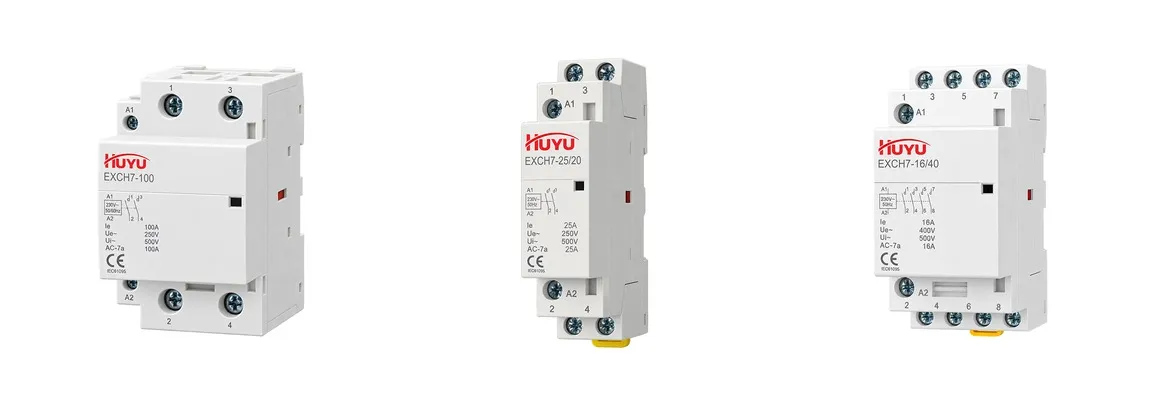 EXCH7 modular contactor coil winding and assembly at the modular contactor manufacturer