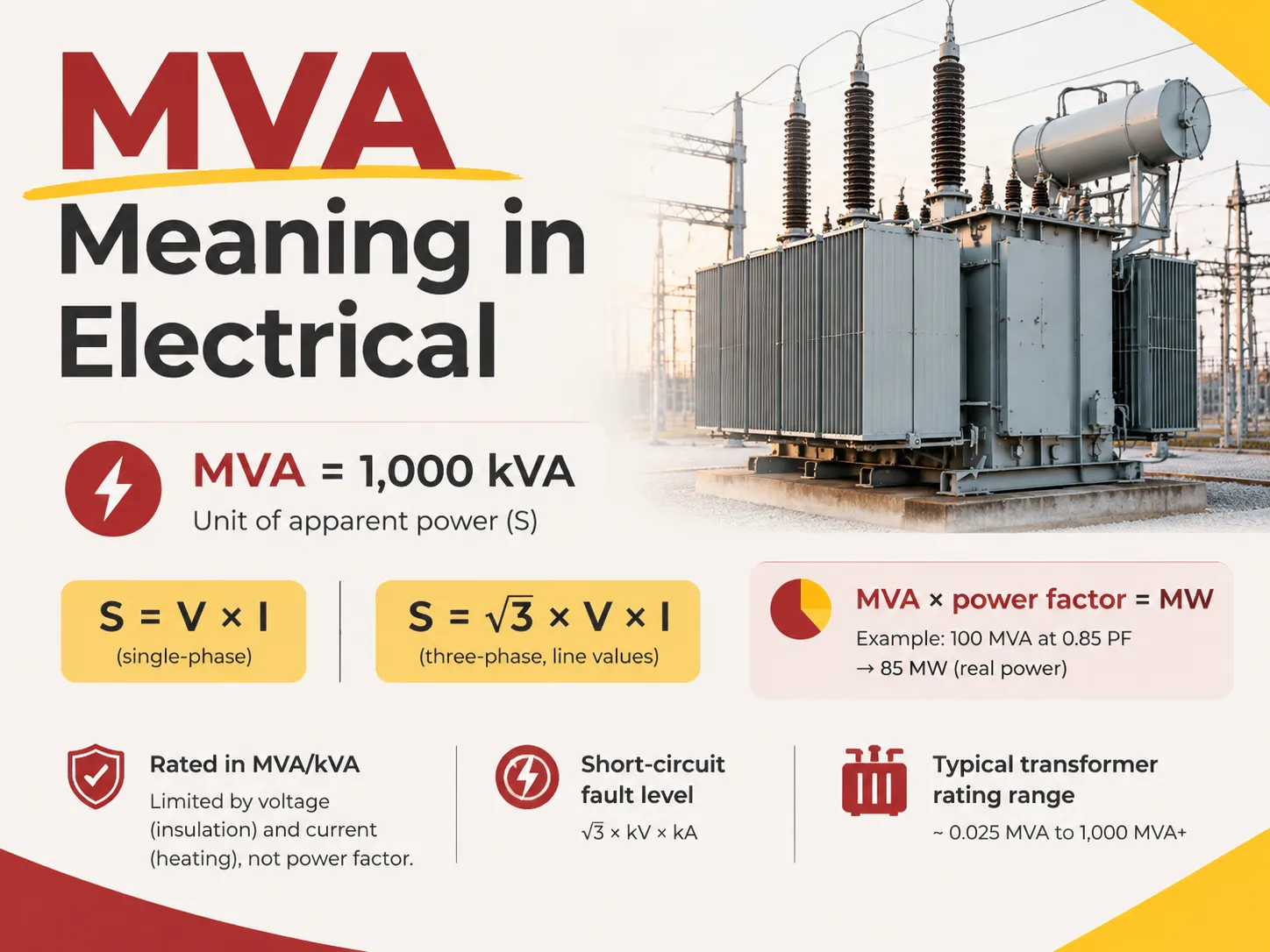MVA Meaning in Electrical
