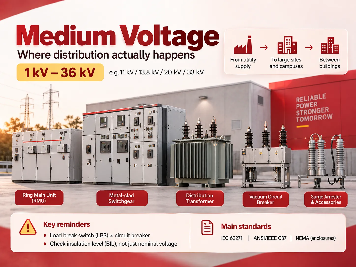 Medium voltage: where distribution actually happens