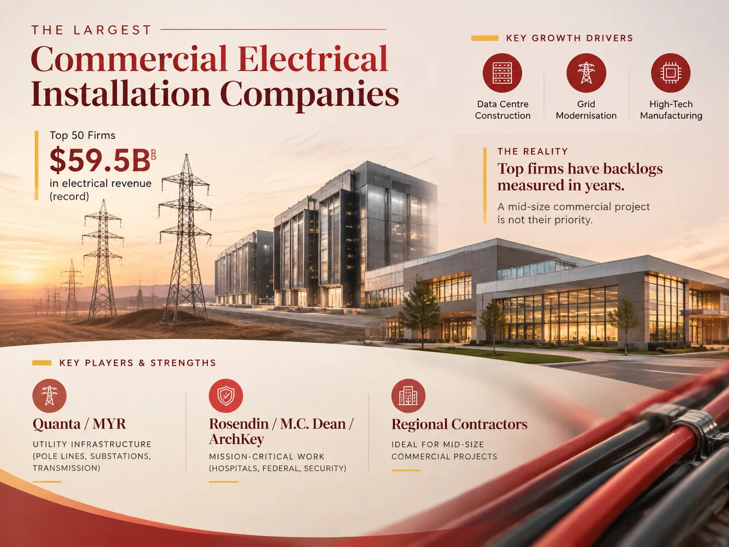 The Largest Commercial Electrical Installation Companies