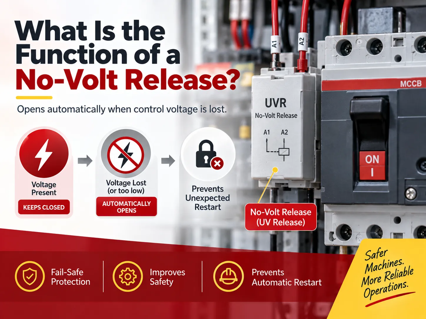 What Is the Function of a No-Volt Release