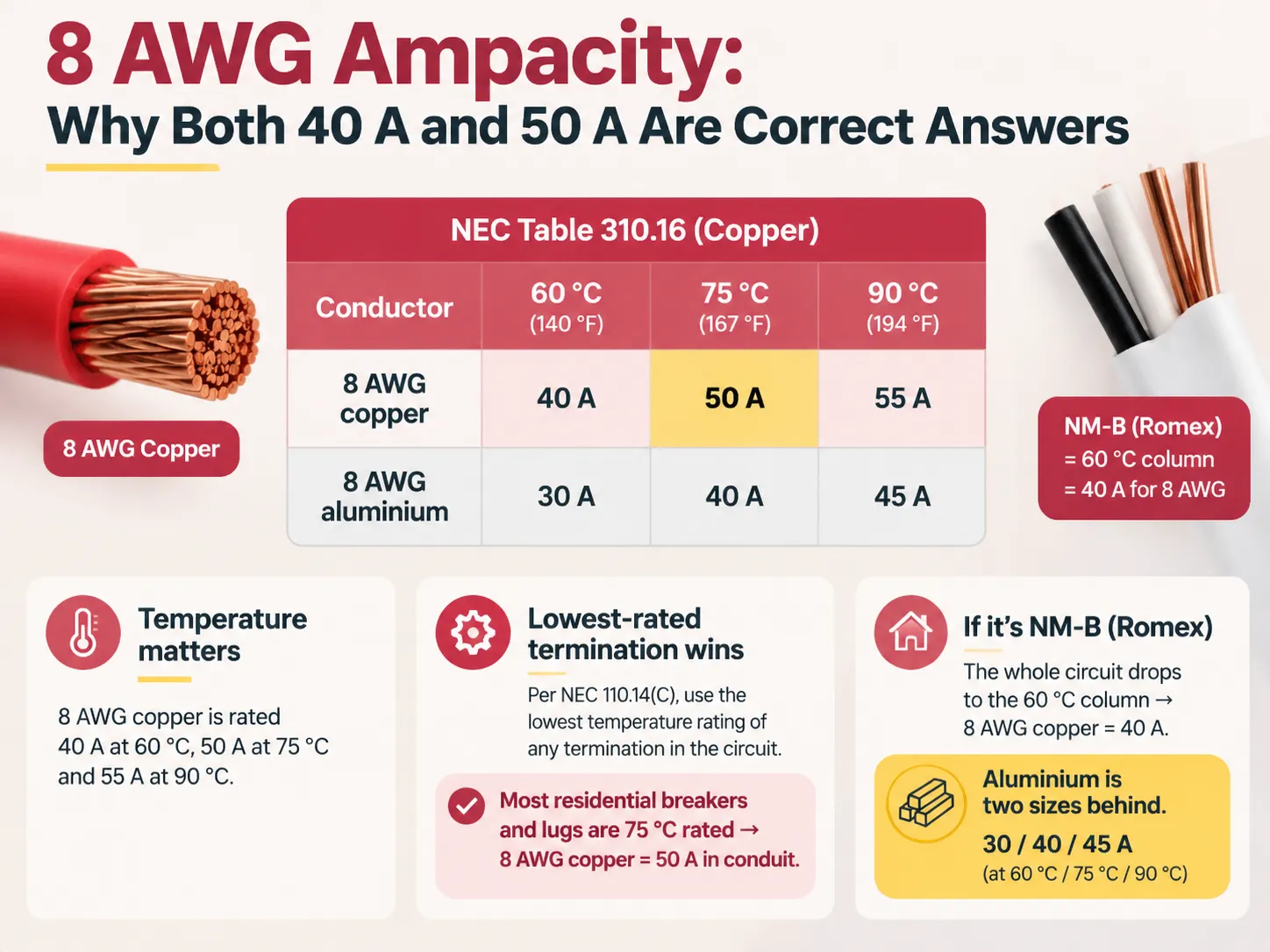 8 AWG Ampacity