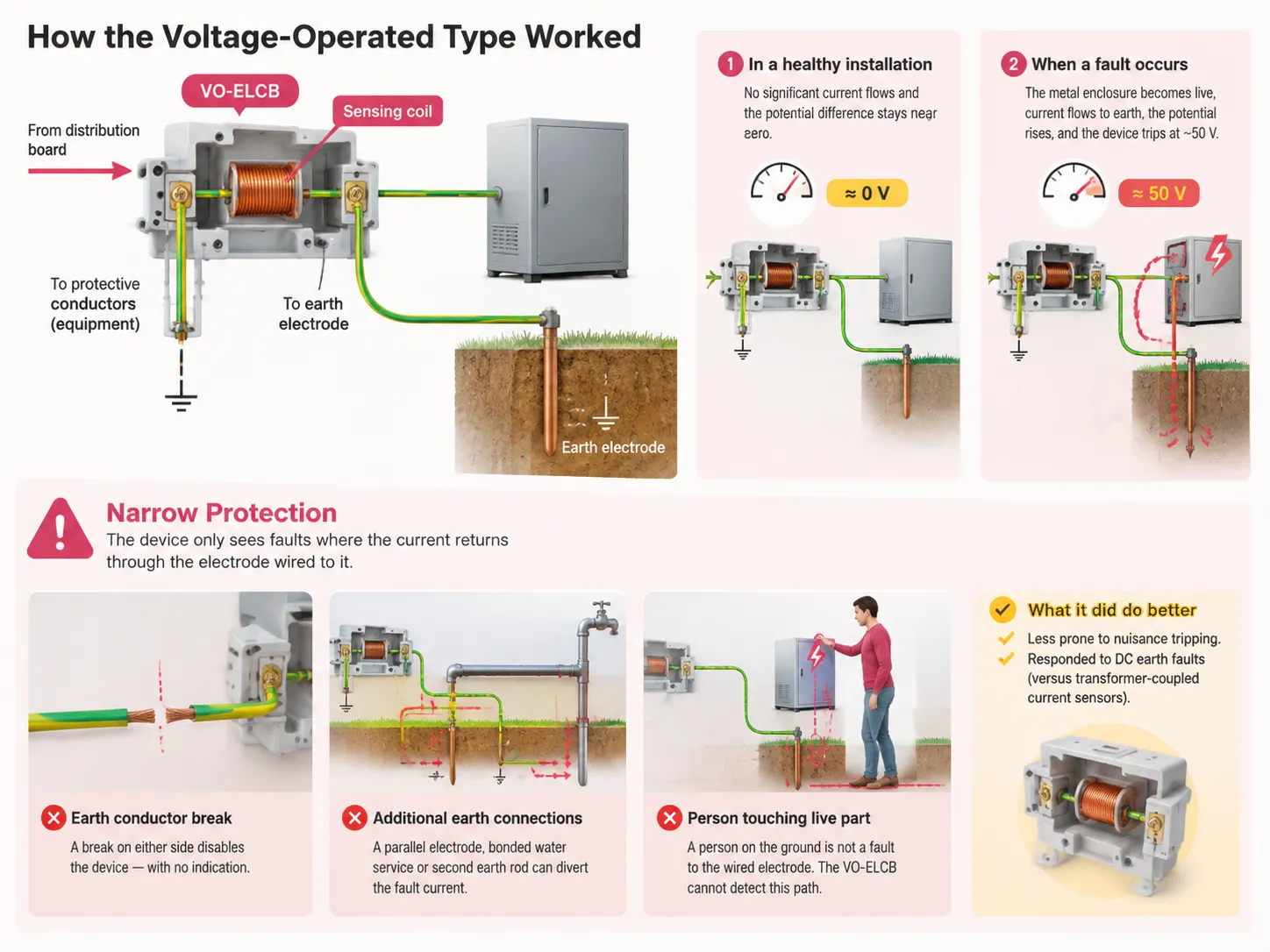 How the Voltage-Operated Type Worked