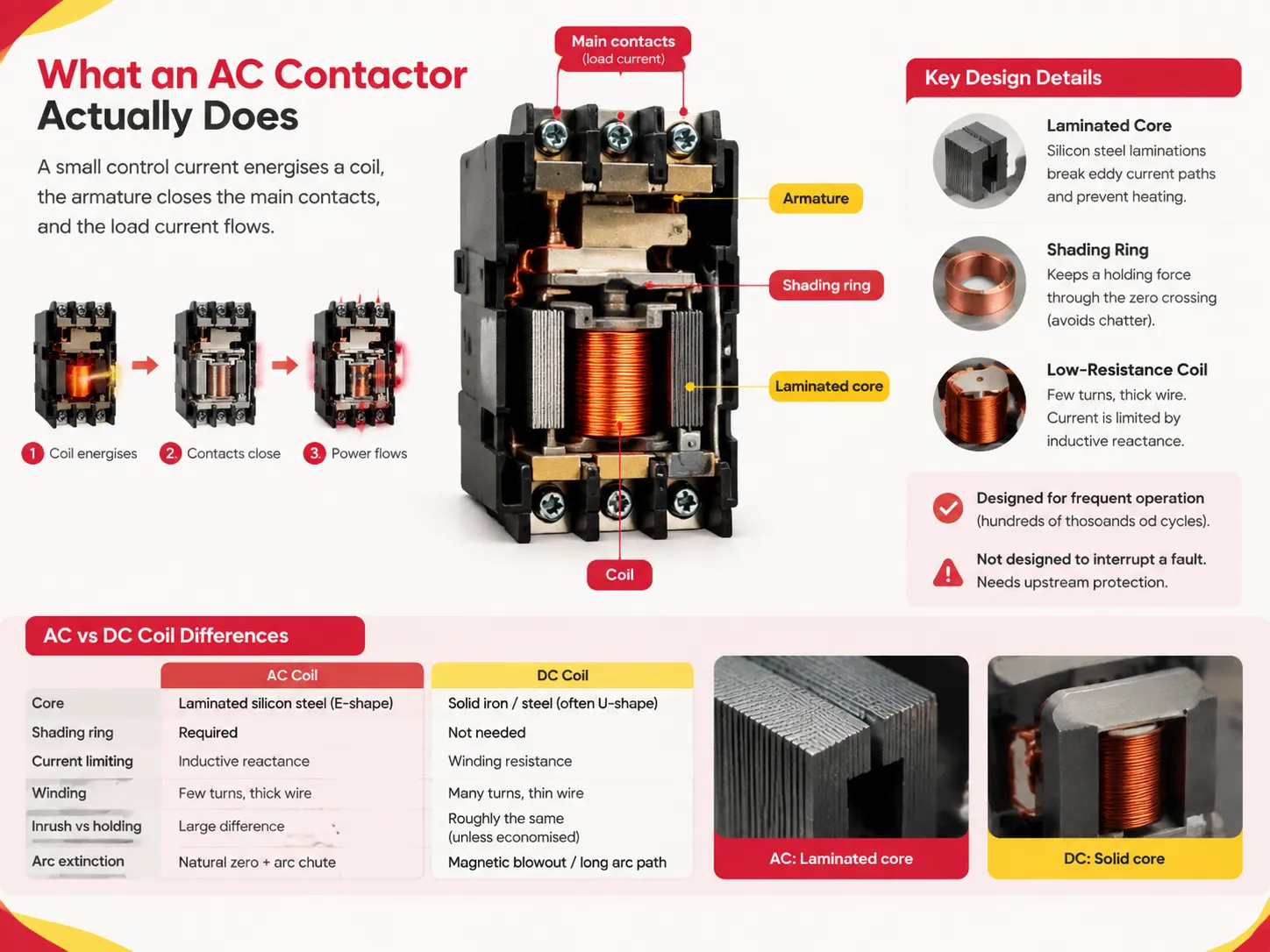 What an AC Contactor Actually Does