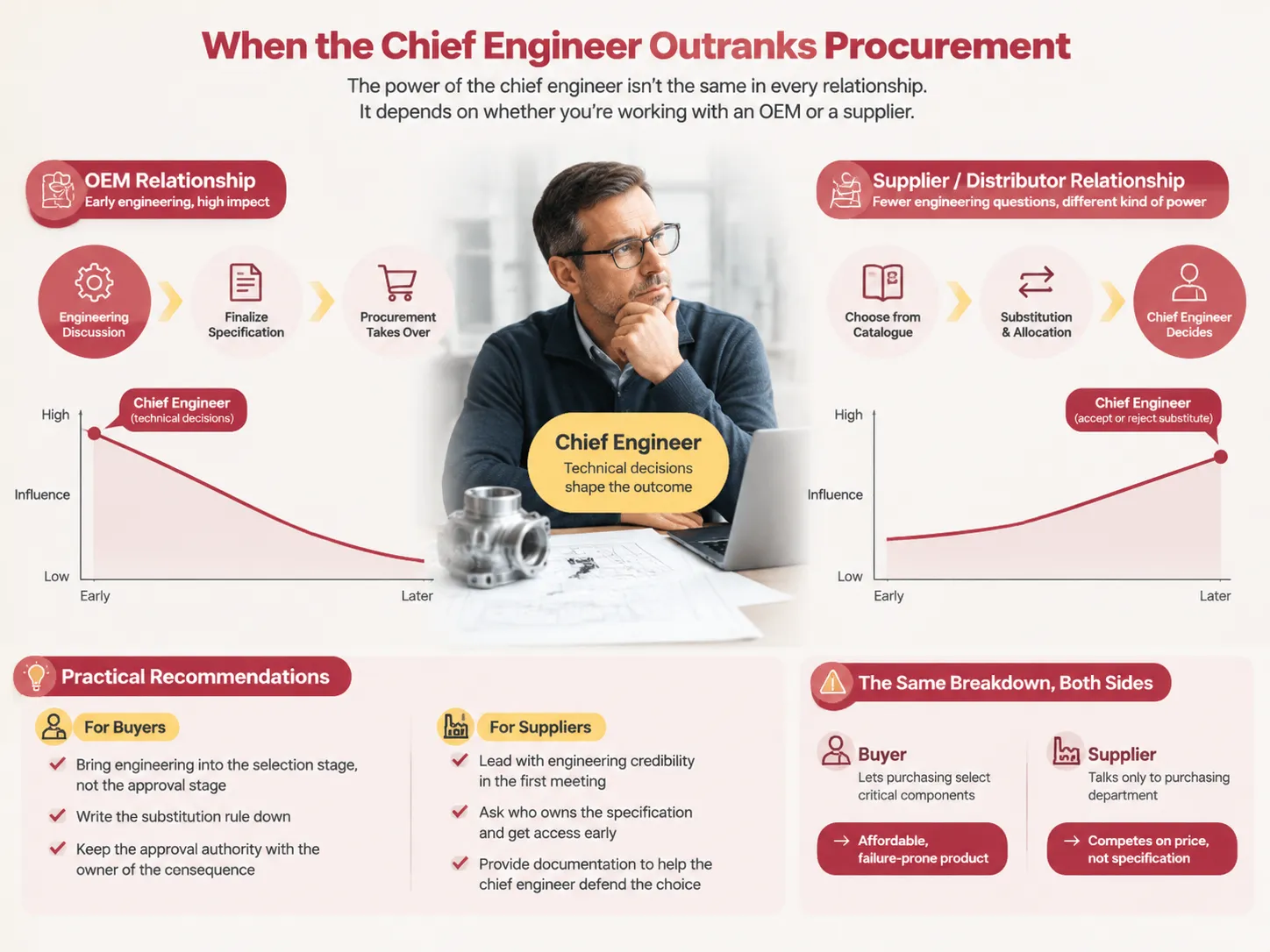 When the Chief Engineer Outranks Procurement